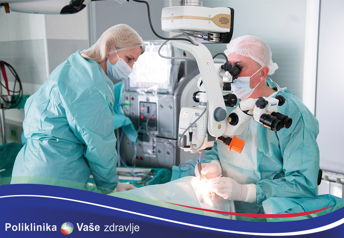Operacija oka u Poliklinici Vaše zdravlje